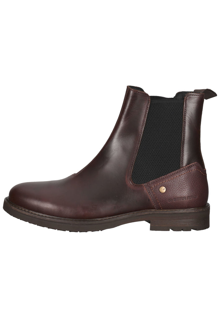 G-Star Stiefelette Glattleder Braun - surf4shoes