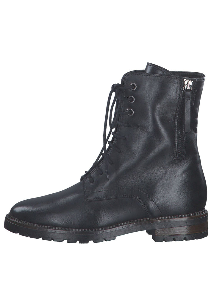 Tamaris Stiefelette Leder Schwarz - surf4shoes