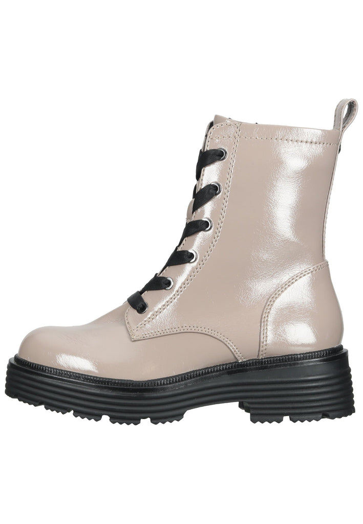 Tamaris Stiefelette Lederimitat Taupe - surf4shoes