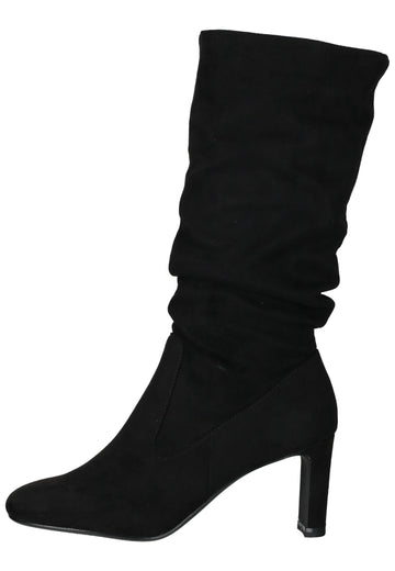 Tamaris Stiefel Textil Schwarz - surf4shoes