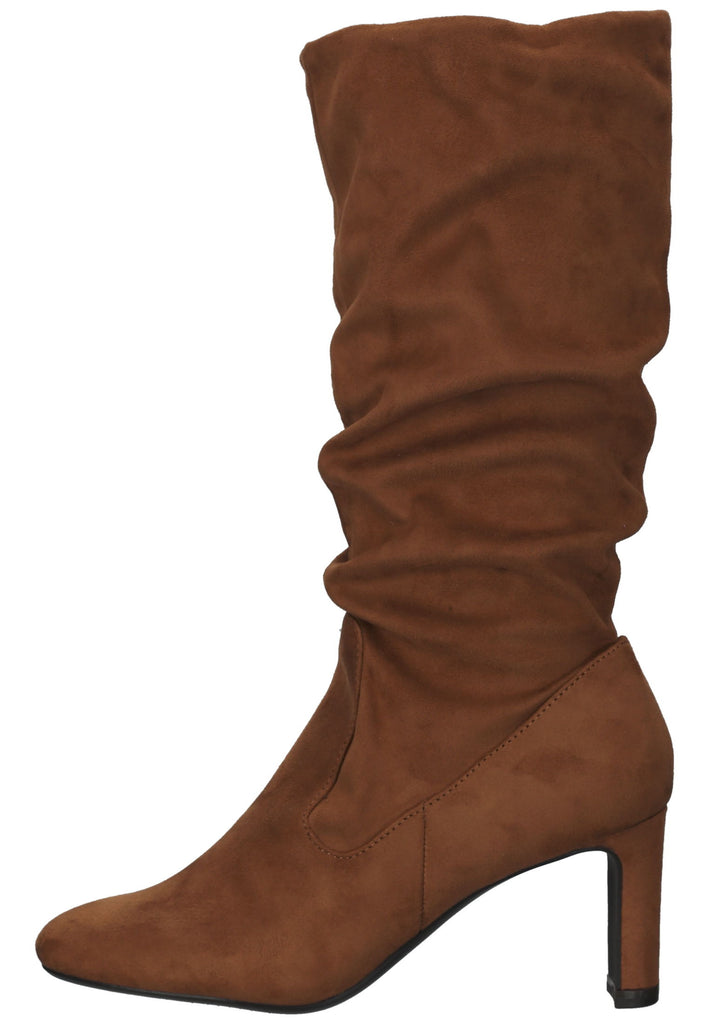 Tamaris Stiefel Textil Cognac - surf4shoes