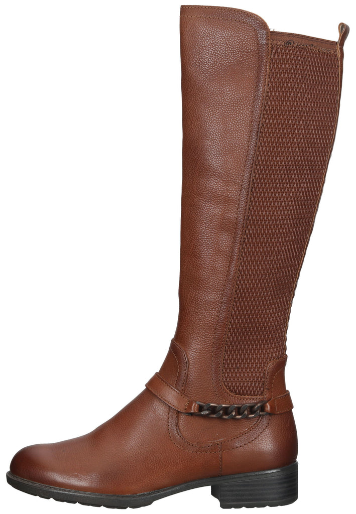 Tamaris Stiefel Leder/Textil Cognac - surf4shoes