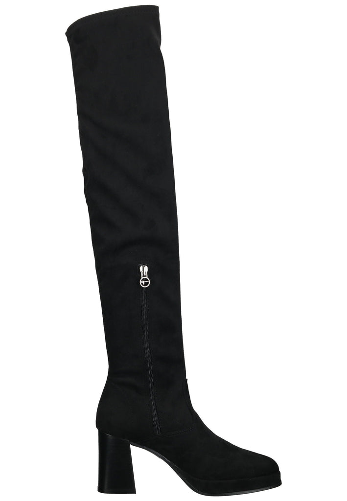 Tamaris Stiefel Textil Schwarz - surf4shoes