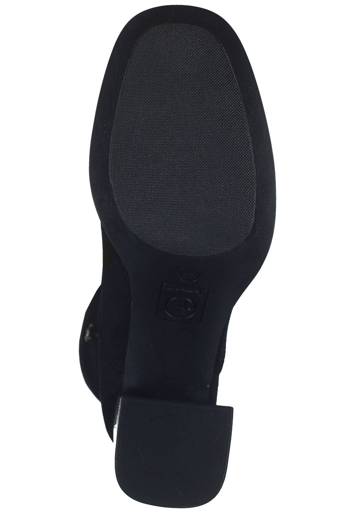 Tamaris Stiefel Textil Schwarz - surf4shoes