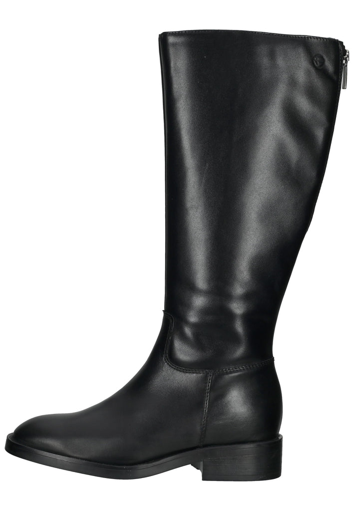 Tamaris Stiefel Leder Schwarz - surf4shoes