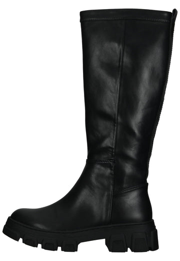 Tamaris Stiefel Lederimitat Schwarz - surf4shoes