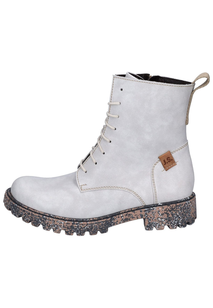 Josef Seibel Stiefel Leder Weiß - surf4shoes