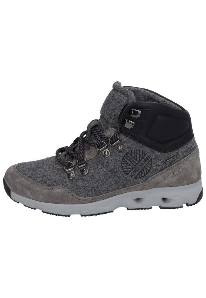 Josef Seibel Stiefelette Leder/Textil Grau - surf4shoes