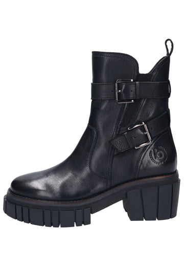 Bagatt Stiefelette Nappaleder Schwarz - surf4shoes