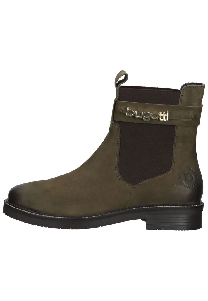 Bugatti Stiefelette Nubukleder Green - surf4shoes