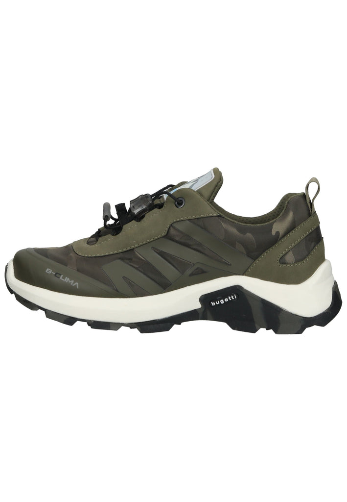 Bugatti Sneaker Lederimitat/Textil Oliv - surf4shoes