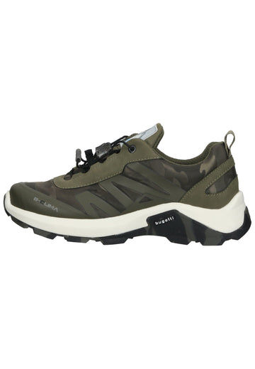 Bugatti Sneaker Lederimitat/Textil Oliv - surf4shoes