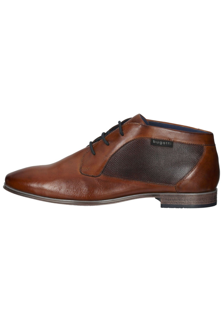 Bugatti Businessschuhe Leder Cognac - surf4shoes