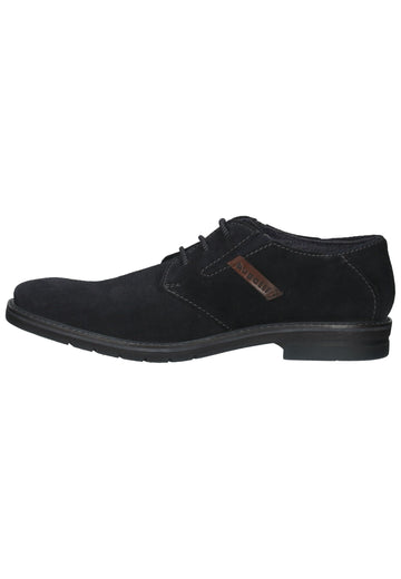 Bugatti Businessschuhe Leder Dunkelblau - surf4shoes