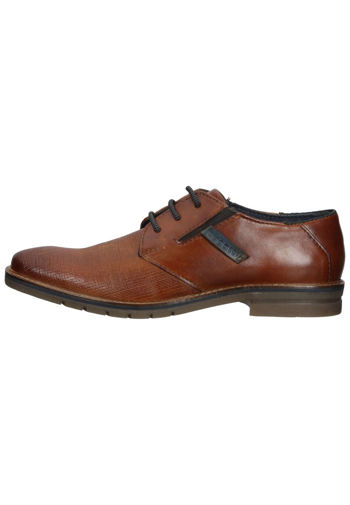 Bugatti Businessschuhe Leder Cognac - surf4shoes
