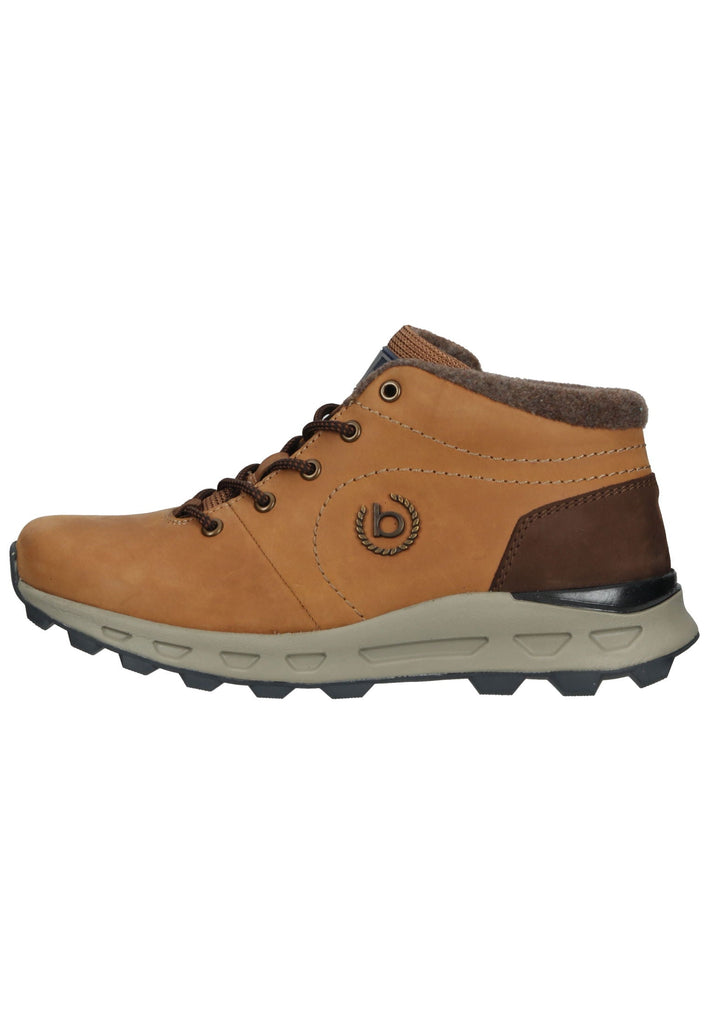 Bugatti Wanderschuhe Leder Cognac Warmfutter - surf4shoes