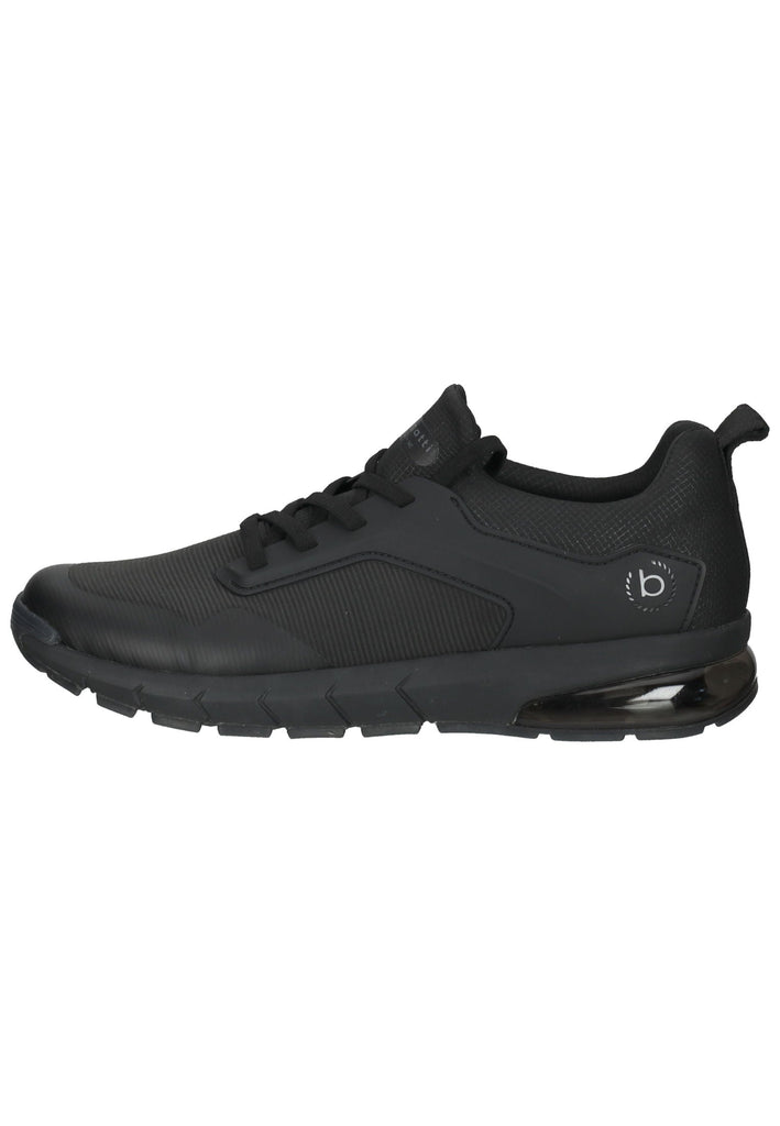Bugatti Sneaker Lederimitat Schwarz - surf4shoes