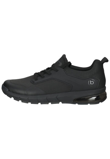 Bugatti Sneaker Lederimitat Schwarz - surf4shoes