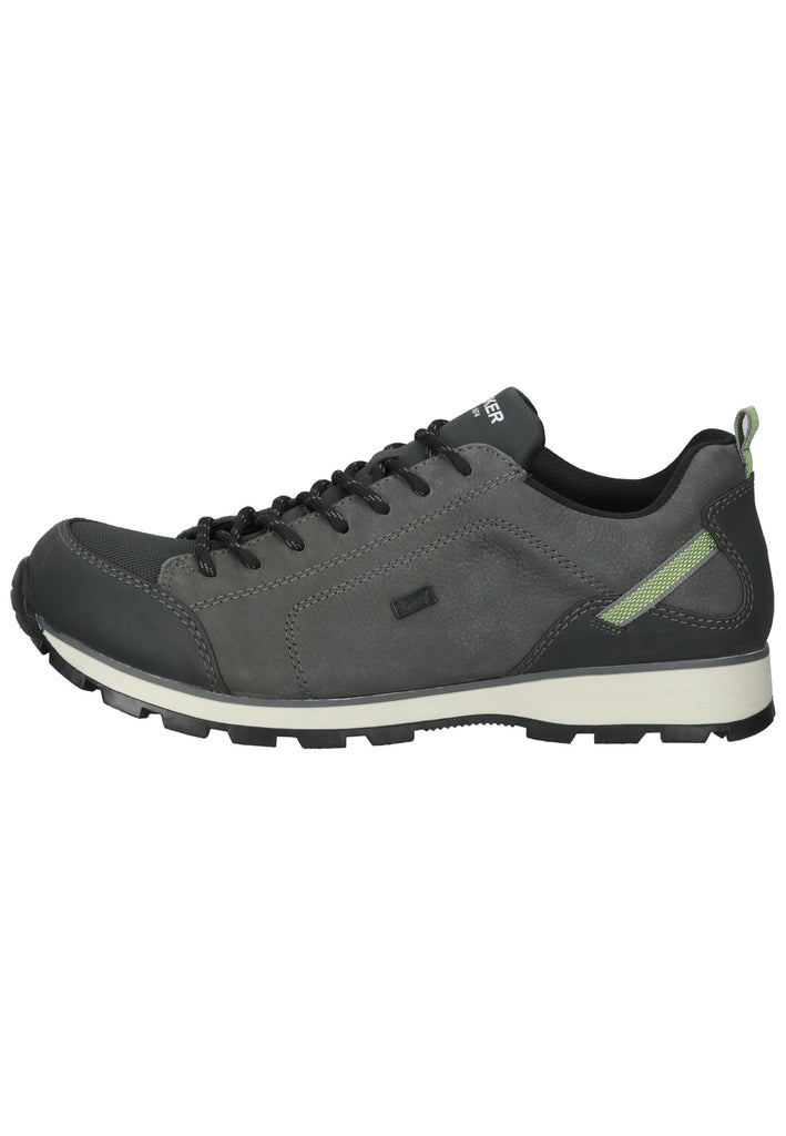 Rieker Wanderschuhe Leder Grau - surf4shoes