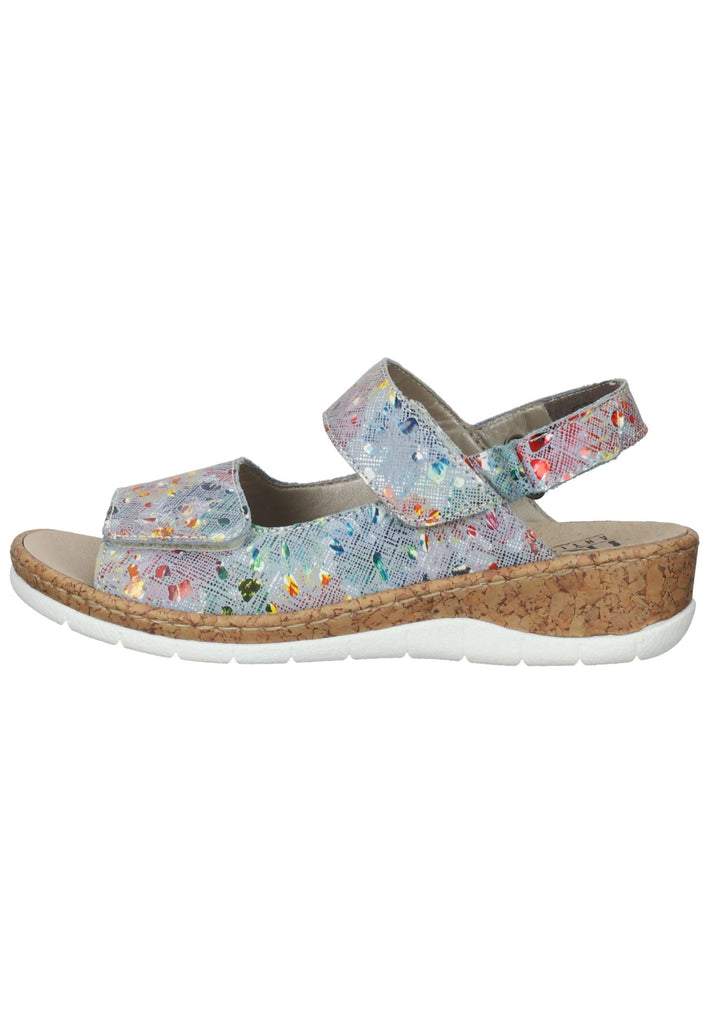 Rieker Sandalen Leder Multi - surf4shoes