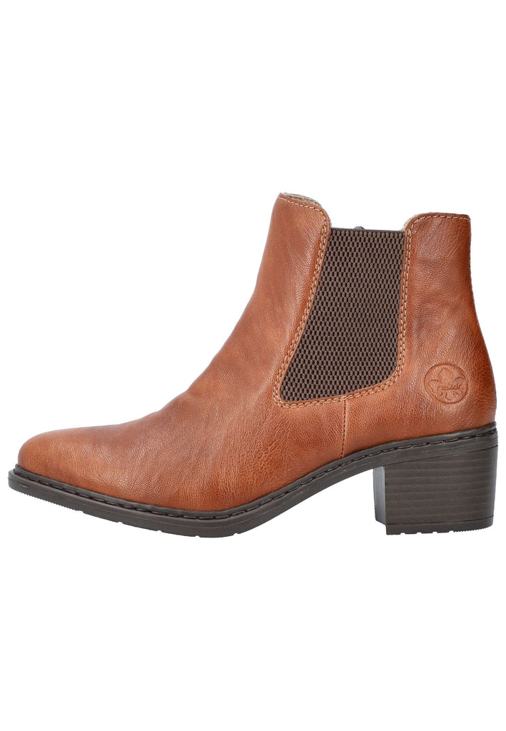 Rieker Stiefelette Lederimitat/Textil Cuoio - surf4shoes