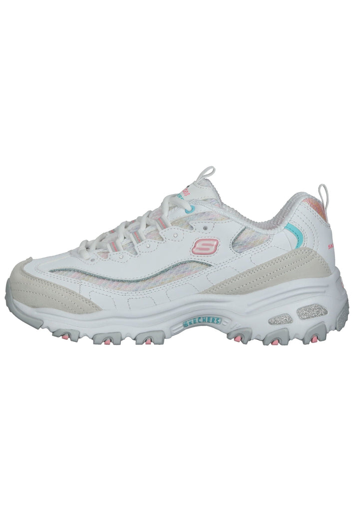Skechers Sneaker Leder Weiß - surf4shoes