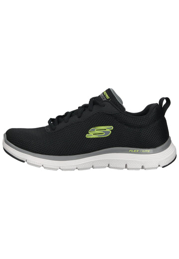 Skechers Sneaker Mesh Schwarz - surf4shoes