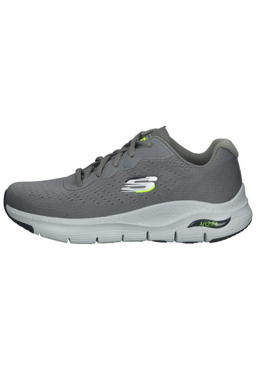 Skechers Sneaker Textil Grau - surf4shoes