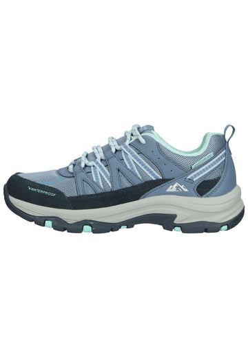 Skechers Wanderschuhe Textil Blau - surf4shoes