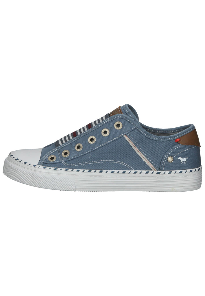 Mustang Sneaker Textil Blau - surf4shoes