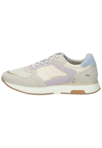 Mustang Sneaker Lederimitat Ivory - surf4shoes