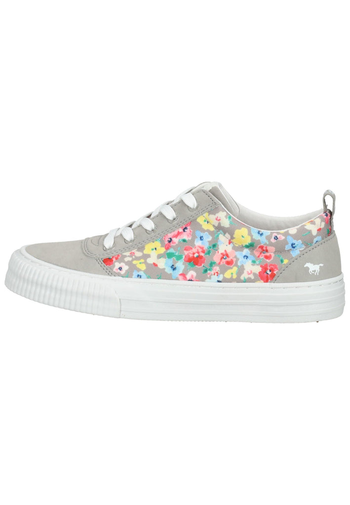 Mustang Sneaker Lederimitat Hellgrau - surf4shoes