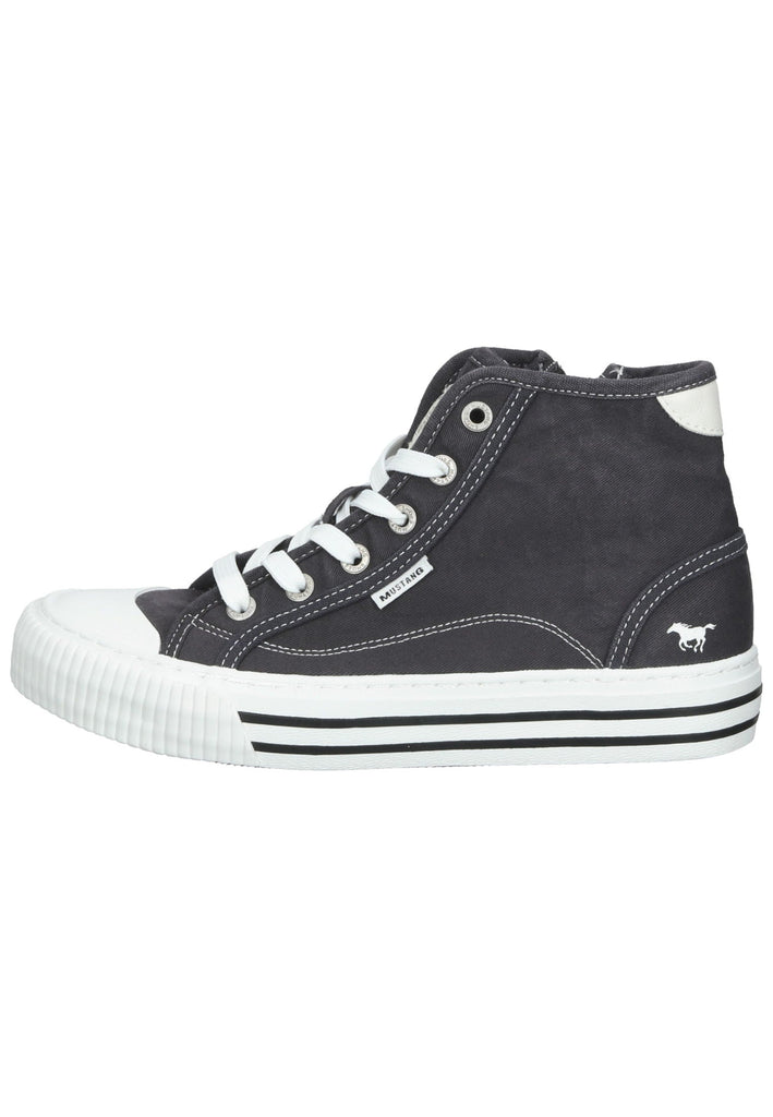 Mustang Sneaker Textil Schwarz - surf4shoes