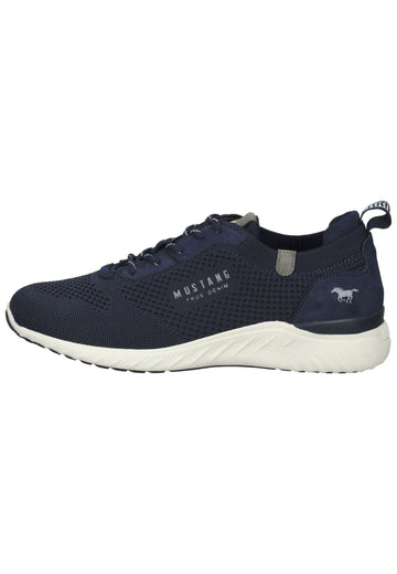 Mustang Sneaker Textil Dunkelblau - surf4shoes