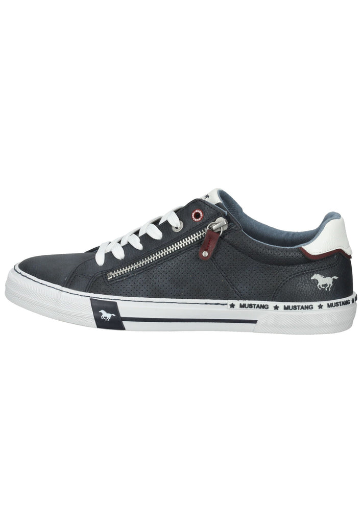Mustang Sneaker Lederimitat Navy - surf4shoes