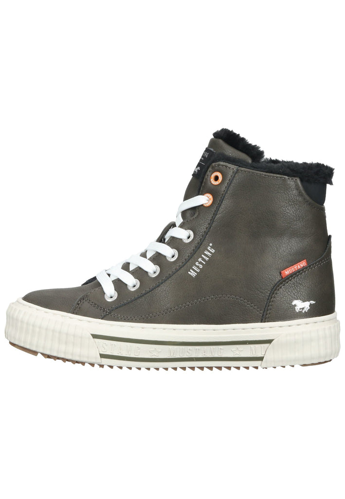 Mustang Stiefelette Lederimitat Military Warmfutter - surf4shoes