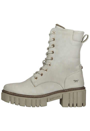 Mustang Stiefelette Lederimitat Ice - surf4shoes