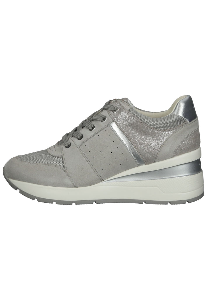 Geox Sneaker Leder/Textil Grau - surf4shoes