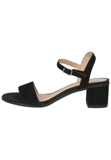 Geox Sandalen Veloursleder Schwarz - surf4shoes