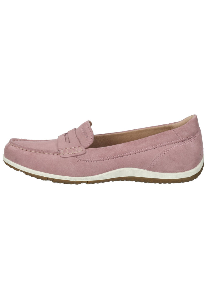 Geox Slipper Veloursleder Rose - surf4shoes
