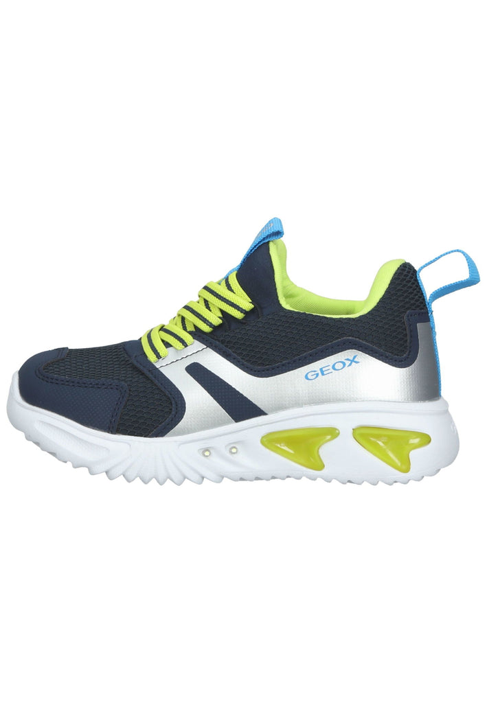 Geox Sneaker Lederimitat/Textil Navy - surf4shoes