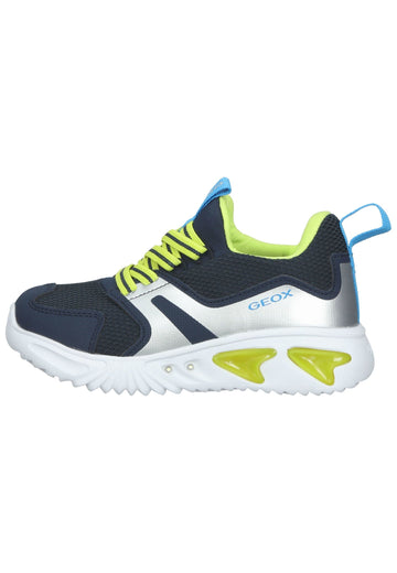 Geox Sneaker Lederimitat/Textil Navy - surf4shoes