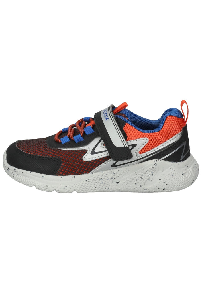 Geox Sneaker Lederimitat/Mesh Orange - surf4shoes