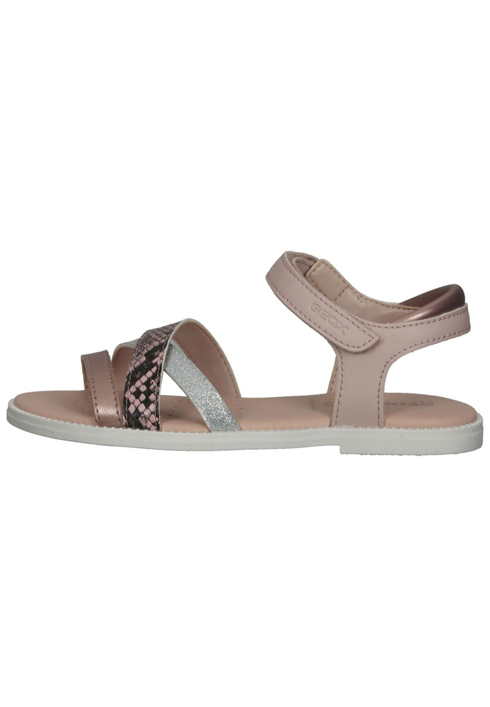 Geox Sandalen Lederimitat Hellrosa - surf4shoes