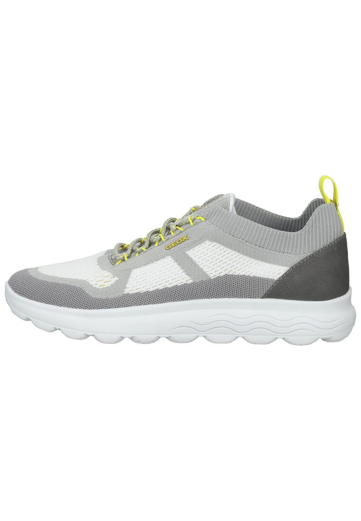 Geox Sneaker Lederimitat/Textil Grau/Weiß - surf4shoes