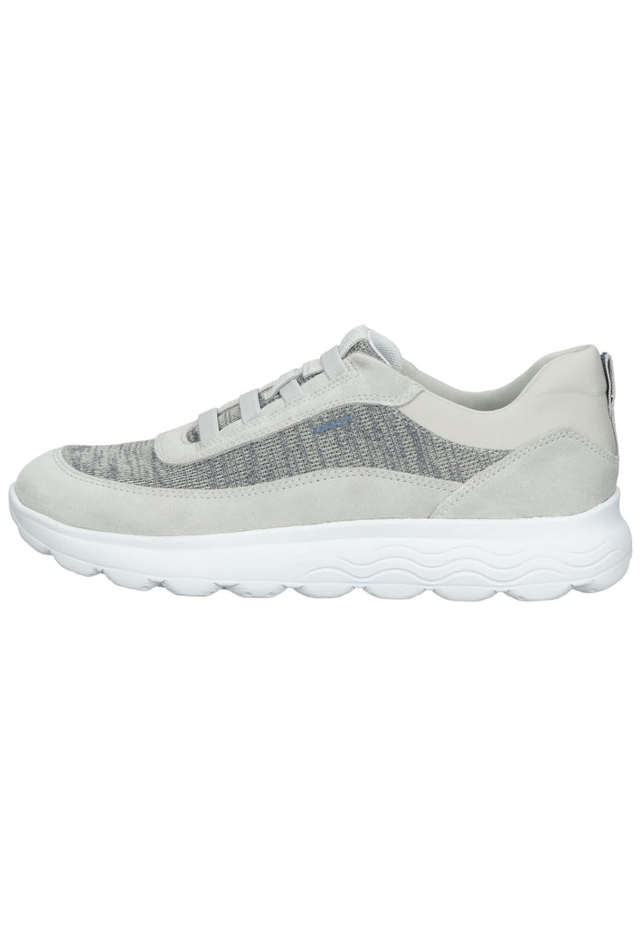 Geox Sneaker Leder/Textil Hellgrau - surf4shoes