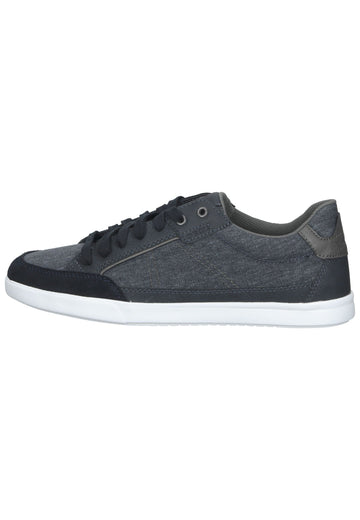 Geox Sneaker Lederimitat/Textil Navy - surf4shoes