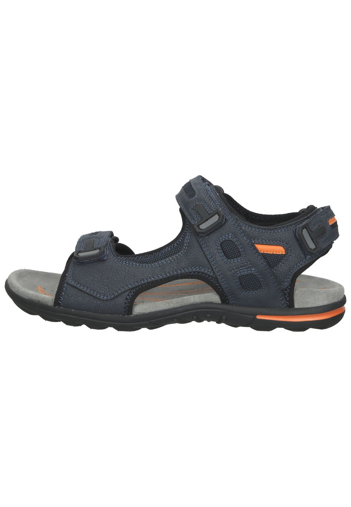 Geox Sandalen Lederimitat/Textil Navy - surf4shoes