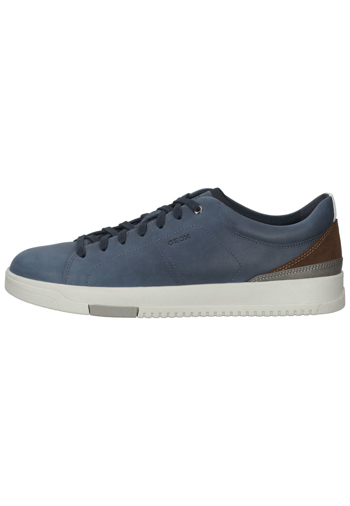 Geox Sneaker Leder/Textil Navy - surf4shoes
