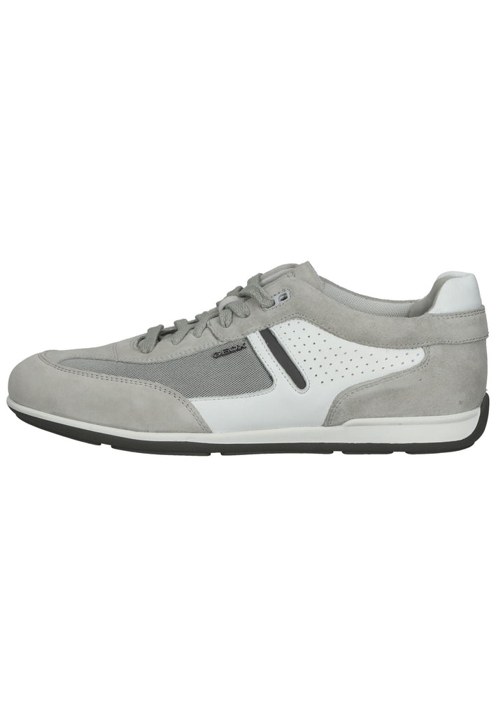 Geox Sneaker Leder Hellgrau - surf4shoes